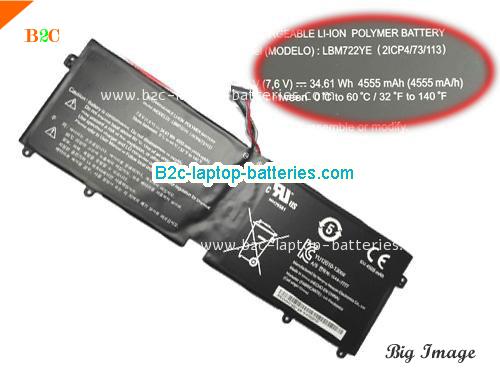 LG Gram 14Z950-MNDKL Battery 4555mAh, 34.61Wh  7.6V Black Li-ion