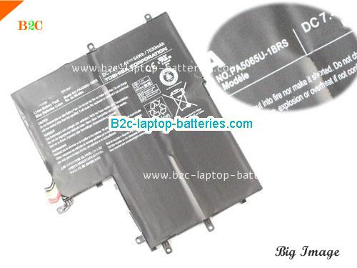 TOSHIBA Satellite U845 Battery 7030mAh, 54Wh  7.4V Black Li-ion