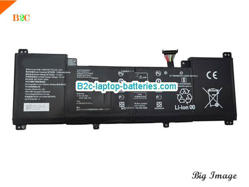 HUAWEI MateBook 16 CREM-WFD9 Battery 7330mAh, 84Wh  11.46V Black Li-Polymer