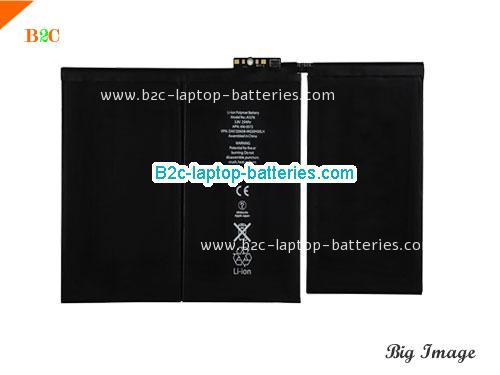 APPLE iPad 2(64GB) Wifi Battery 25Wh 3.8V Black Li-Polymer