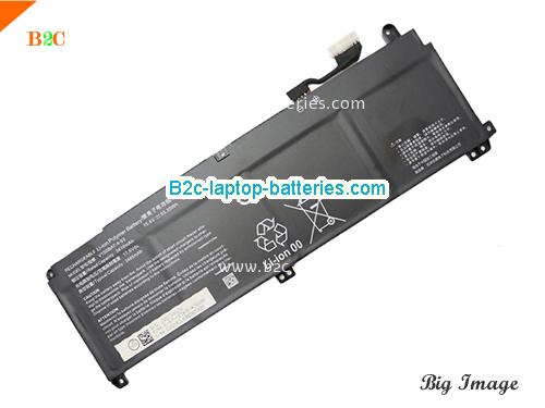 HASEE Z7-DA7NP Battery 3410mAh, 53.35Wh  15.4V Black Li-Polymer