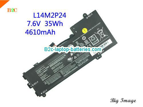 LENOVO E31-80-ITH Battery 4610mAh, 35Wh  7.6V Black Li-ion