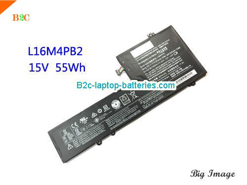 LENOVO IdeaPad 720s-14IKB Battery 3675mAh, 55Wh  15V Black Li-ion