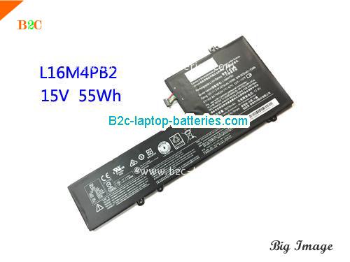 LENOVO L16M4PB2 Battery 3675mAh, 55Wh  15V Black Li-ion