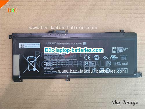 HP Envy X360 15-dr1006ng Battery 3470mAh, 55.67Wh  15.12V Black Li-Polymer