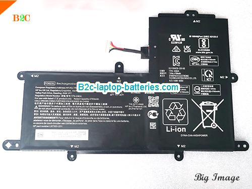 HP TPN-DB0A Battery 4700mAh, 37.6Wh  7.6V Black Li-Polymer