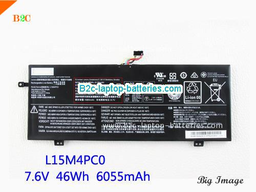 LENOVO Xiaoxin Air 13 Pro Battery 6135mAh, 46Wh  7.5V Black Li-ion