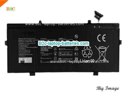 HUAWEI HB4593R1ECW-22B Battery 7330mAh, 56Wh  7.64V Black Li-Polymer