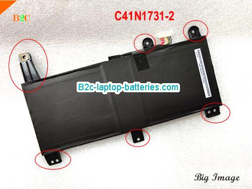 ASUS C41N1731-2 Battery 4335mAh, 66Wh  15.4V Black Li-Polymer