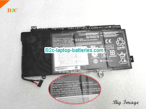 LENOVO 00HW015 Battery 66Wh, 4.36Ah 15.1V Black Li-ion