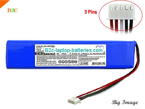 JBL Xtreme 1 Battery 5000mAh, 37Wh  7.4V Blue Li-ion