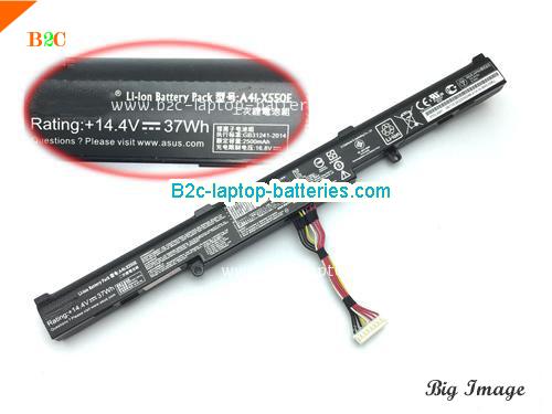 ASUS X750LNT4077D Battery 2500mAh, 37Wh  14.4V Black Li-ion