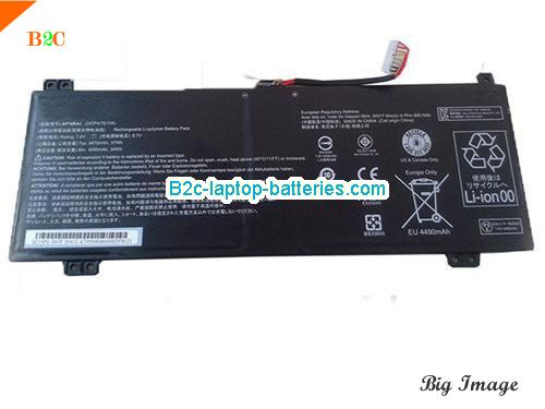ACER Chromebook Spin 11 R751TN-C9KF Battery 4860mAh, 37Wh  7.6V Black Li-ion