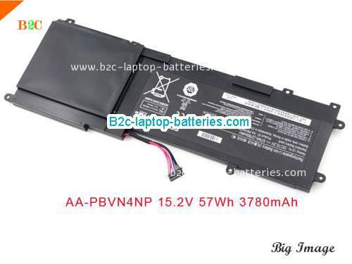 SAMSUNG NP6805ZE Battery 3780mAh, 57Wh  15.2V Black Li-Polymer