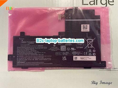 HP 14-ED0123WM (DF111) Battery 3971mAh, 32.18Wh  7.7V Black Li-Polymer