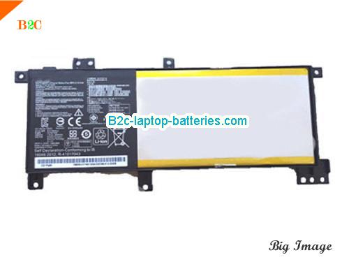 ASUS X456UV-3G Battery 5000mAh, 38Wh  7.6V Black Li-ion