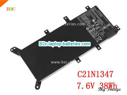 ASUS A556 Battery 38Wh 7.6V Black Li-Polymer