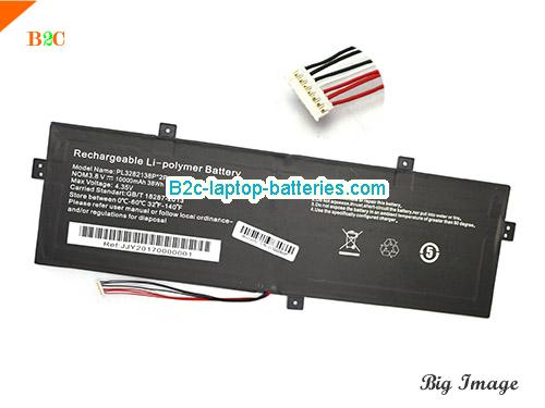 JUMPER PL3282138P Battery 10000mAh, 38Wh  3.8V Black Li-ion