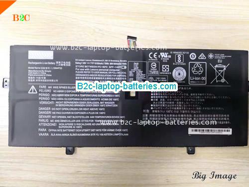 LENOVO Yoga 910-13IKB 80VGS00300 Battery 10160mAh, 78Wh  7.68V Black Li-ion