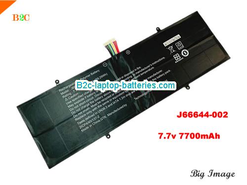 GETAC PV077001173I01000463 Battery 7700mAh, 59.29Wh  7.7V Black Li-Polymer