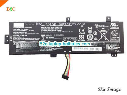 LENOVO IdeaPad 510-15ISK Battery 5055mAh, 39Wh  7.72V Black Li-ion