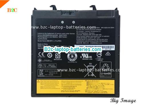 LENOVO 2ICP6/55/90 Battery 4950mAh, 39Wh  7.68V Black Li-Polymer