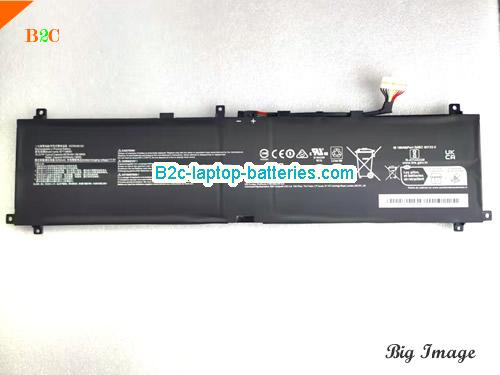 MSI RAIDER GE78HX 13VH-055NL Battery 6578mAh, 99.99Wh  15.2V Black Li-Polymer