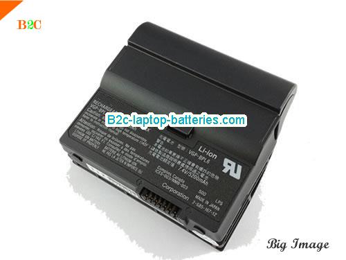 SONY VGN-UX390 Battery 5200mAh 7.4V Black Li-ion