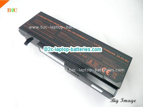 CLEVO TN120RBAT-4 Battery 2400mAh 14.8V Black Li-ion