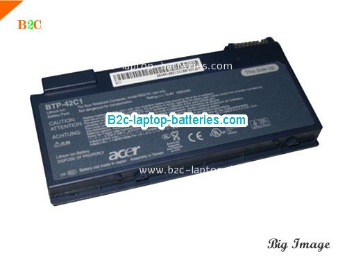 ACER BTP-42C1 Battery 1800mAh 14.8V Grey Li-ion