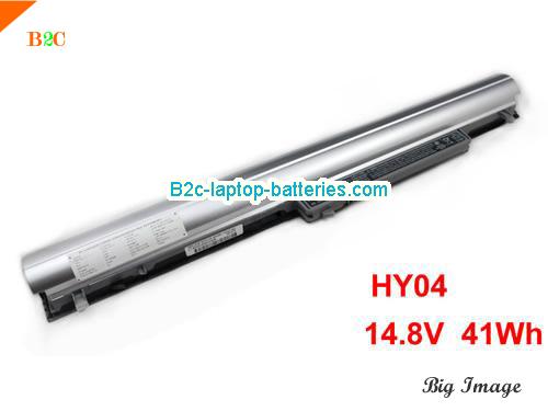 HP Pavilion TouchSmart SleekBook 14 Series Battery 41Wh 14.8V Silver Li-ion