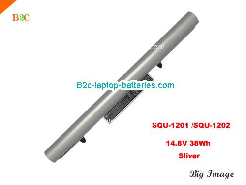 HASEE SQU-1202 Battery 2600mAh, 38Wh  14.8V Sliver Li-ion