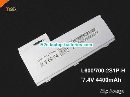 NETBOOK L600 Battery 4400mAh, 29.6Wh  7.4V White Li-ion