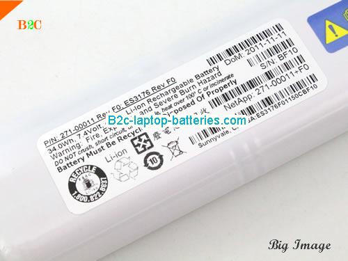 IBM Nexergy Netapp N3600 Battery 34Wh, 4.6Ah 7.4V White Li-ion