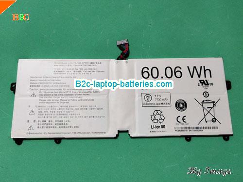 LG Gram 14Z970-AAAS7U1 Battery 7800mAh, 60.06Wh  7.7V White Li-Polymer