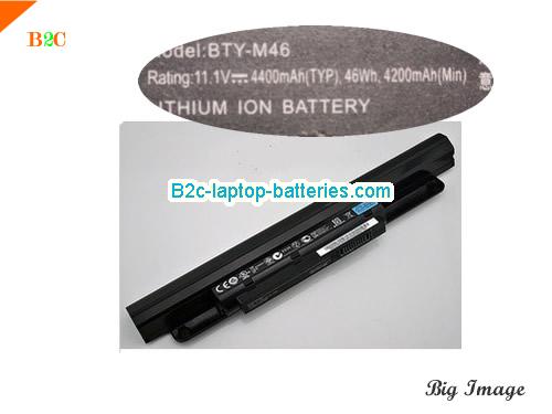 MSI X460DX-I548W7P Battery 4200mAh, 46Wh  11.1V Black Li-ion