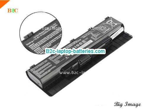 ASUS N56XI361VZSL Battery 5200mAh, 56Wh  10.8V Black Li-ion