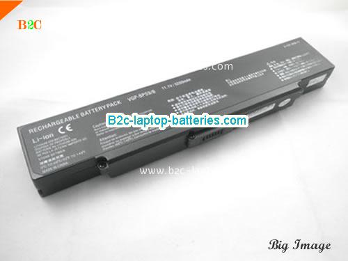 SONY VAIO VGN-CR205E/N Battery 5200mAh 11.1V Black Li-ion