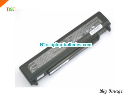 FUJITSU 3UR18650F-2-QC210 Battery 4400mAh, 48Wh  11.1V Black Li-ion