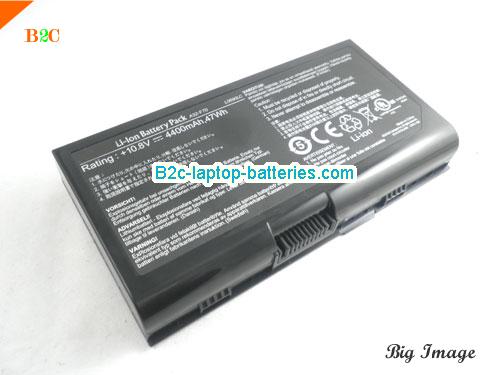 ASUS X72J Battery 4400mAh 10.8V Black Li-ion