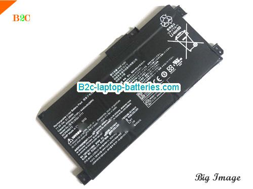 THUNDEROBOT G8000M Battery 4550mAh, 51.28Wh  11.55V Black Li-Polymer