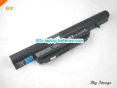 HASEE SW63S2P5200 Battery 4400mAh 11.1V Black Li-ion