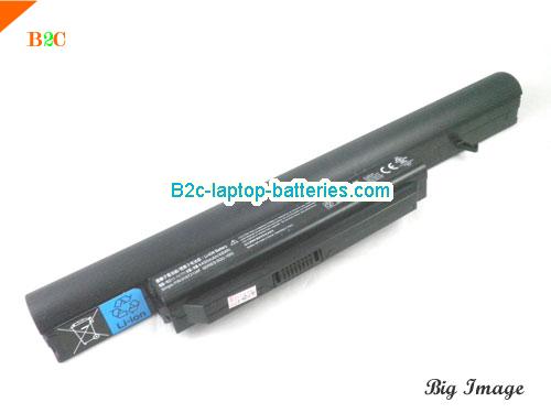 HASEE K580S-I7 Battery 4400mAh 11.1V Black Li-ion
