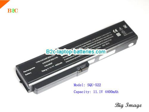 FUJITSU-SIEMENS Amilo Si1520 Battery 4400mAh, 48.8Wh  11.1V Black Li-ion