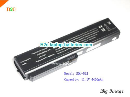 FUJITSU-SIEMENS 916C540F Battery 4400mAh, 48.8Wh  11.1V Black Li-ion