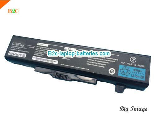 NEC PC-E150R1W Battery 4400mAh, 47Wh  10.8V Black Li-ion