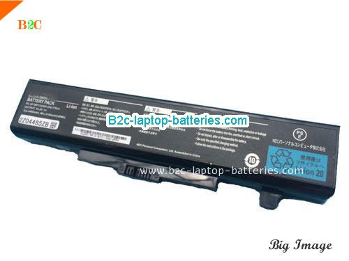 NEC PC-LE150N1W Battery 4400mAh, 47Wh  10.8V Black Li-ion