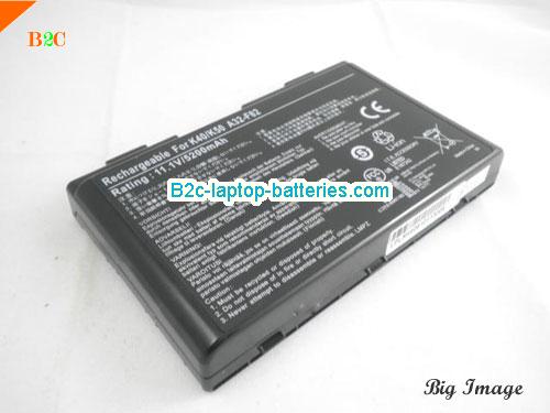 ASUS K50ID Battery 5200mAh 11.1V Black Li-ion