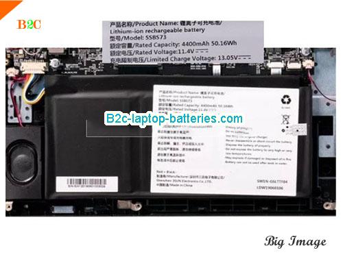 MECHREVO S1 Pro Series Battery 4400mAh, 50.16Wh  11.4V Black Li-Polymer