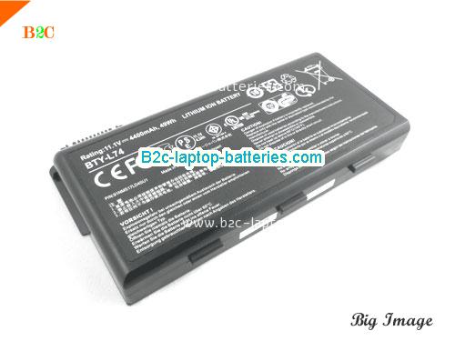 MSI CX500-430LUA Battery 4400mAh, 49Wh  11.1V Black Li-ion